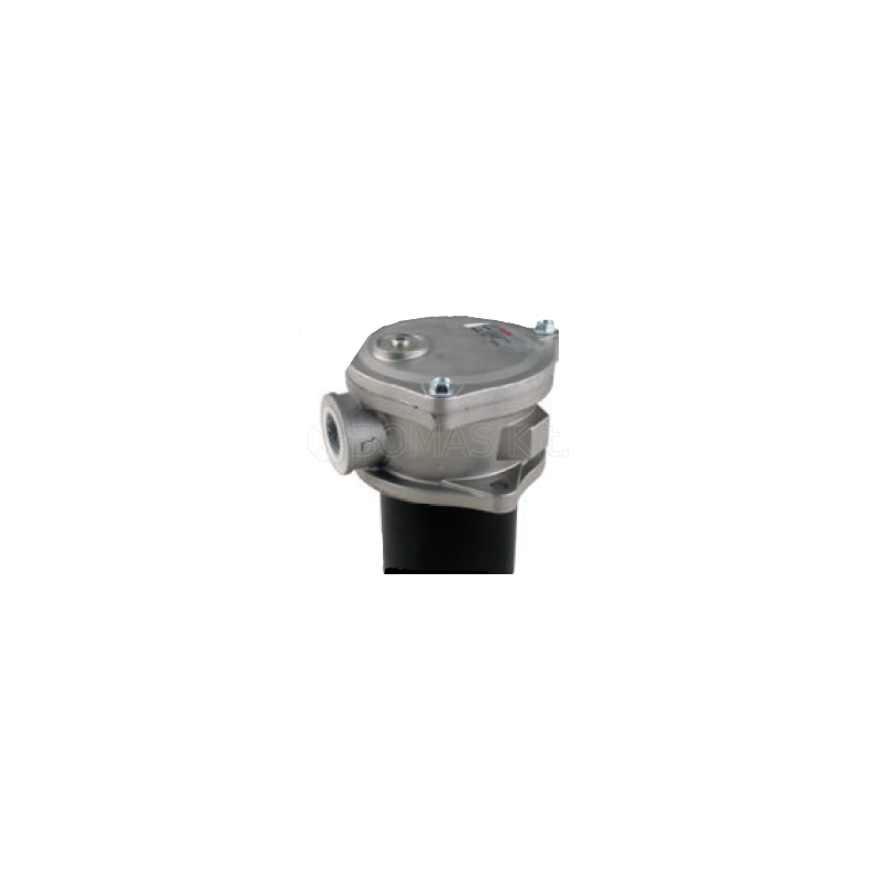 Return filter, semi-immersed