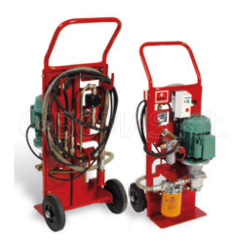 Filter cart, two-stage