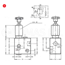 Pressure reducing valve