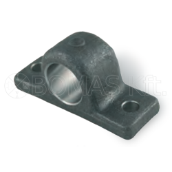 Bearings for Single-Acting Telescopic Cylinders with Trunnion Mounts and Bored Rod
