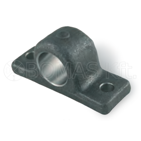 Bearings for Single-Acting Telescopic Cylinders with Trunnion Mounts and Bored Rod