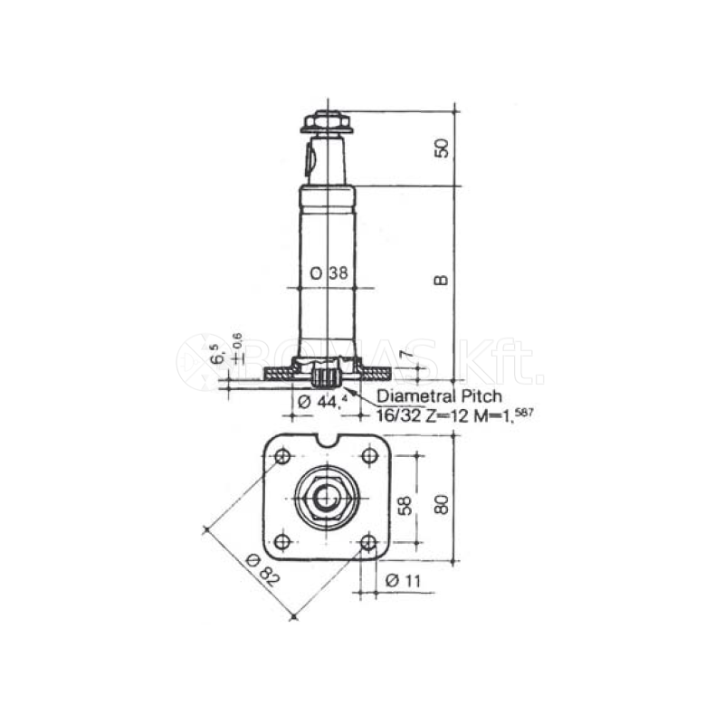 Steering column