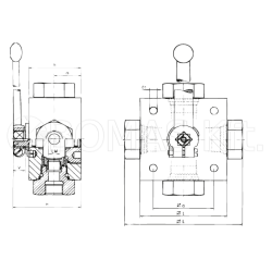 3-way Ball Valve