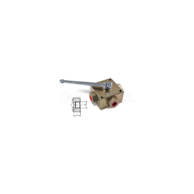 3 utas gömbcsap
