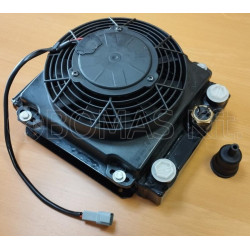 IRA RO40/1 olajhűtő 12V DC ventilátorral