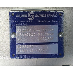 Sauer Sundstrand 42R28C szivattyú
