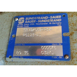 Sauer Sundstrand SPV2/052 szivattyú