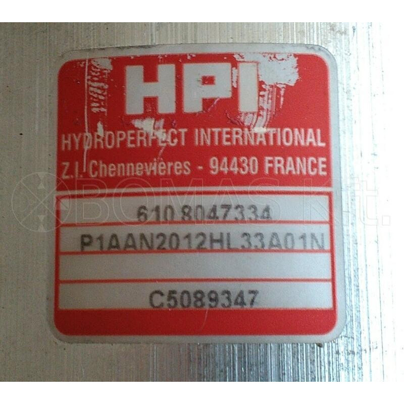 HPI gear pump group 2