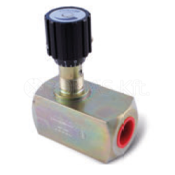 Unidirectional needle valves