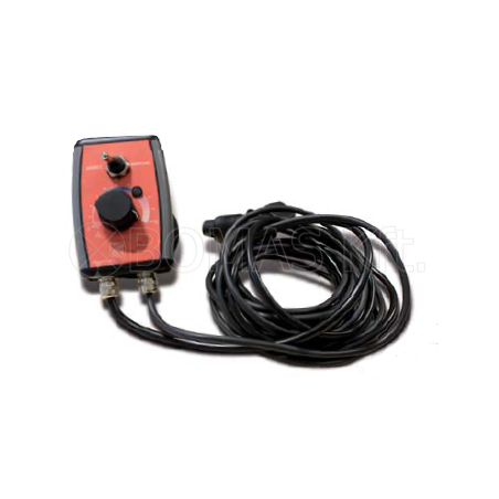 Electric prop. flow divider valve